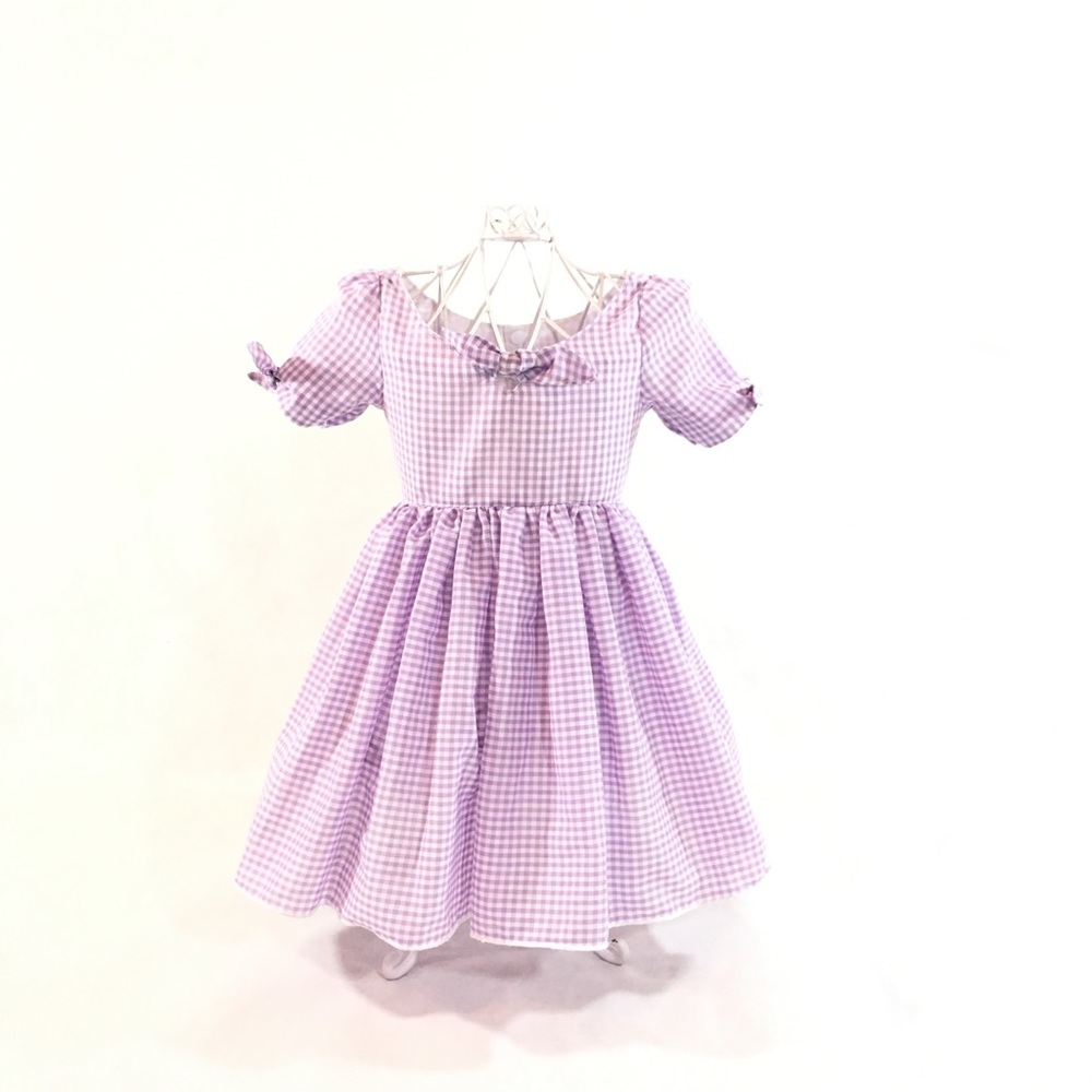 3t Toddler Lavender Gingham Dress NEW Easter Dress